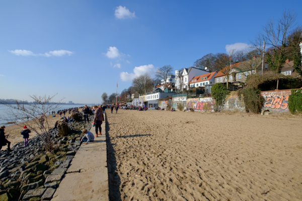 Sandstrand in Hamburg Sandstrand in Hamburg